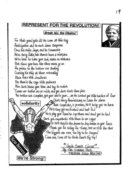 19 PRESENT F [ For b grand ol i Ho como 2l e Antcgation nd €0 mch damn Gopence Once hio dnile di, and he Comments et ey Tk, b bhere’s been 4 mistae el hert o Late your o, mare 1o mckaxe. B i yarhre th ot mob gocn Heo points o the bobbon ron Geoting Cractig his Hhip o thoe retreating Blaoc foco it headlocts Ry themin the Cae With padlects Mot oty Haske, your e and by 4o resiel Cavee b bllies e o roide, and s otk Hankshem piet Vo beter o Complin,gek o 860 gear... 20 Ho Conl o Wit kactics of fear Dot Horry Anericckans, o Cae o 2lam L ake, . promiee, el brig you no harm ch;rm;nz& and halt M’? ¥ e Do oy and Snd o o bed bc Hith bhooe.in aur O Hel Gendintho drar to e banbs an o T o B Voting oc frump, ot on i the ot et e, ever, oo big bobe G Cone are, Came 41l o Uncle Gams Big 1op!